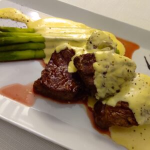 Filet de bœuf aux asperges